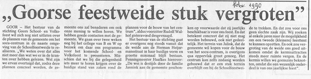 1990 • Organisatie bestuur