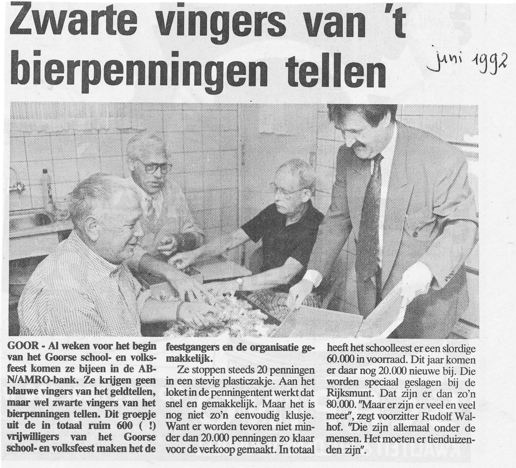 1992 • Organisatie bestuur