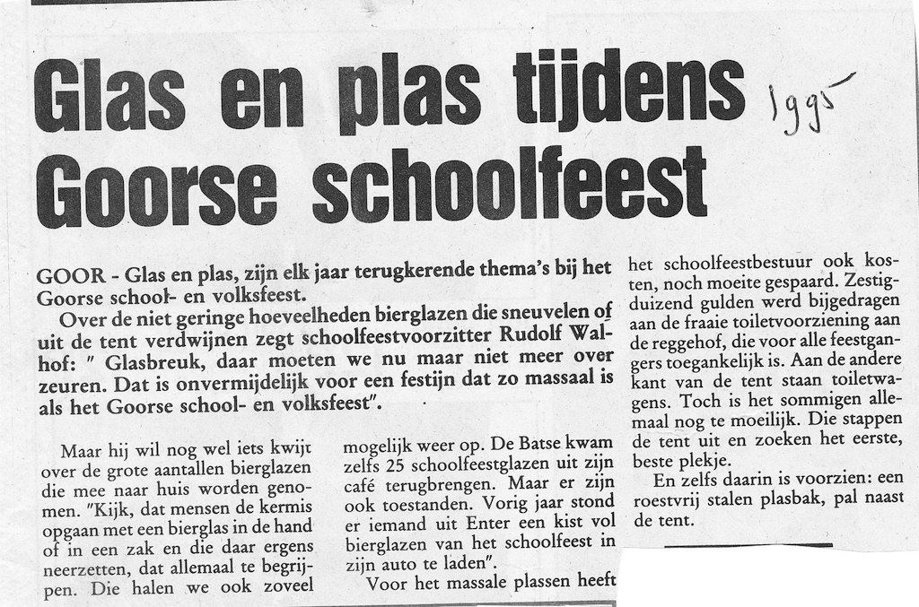 1995 • Organisatie bestuur