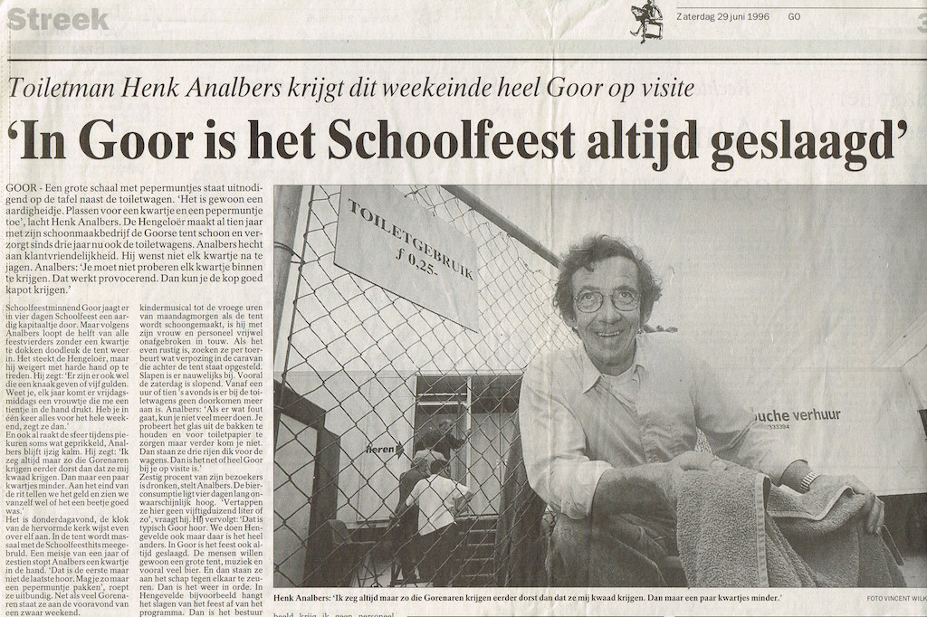 1996 • Organisatie overig