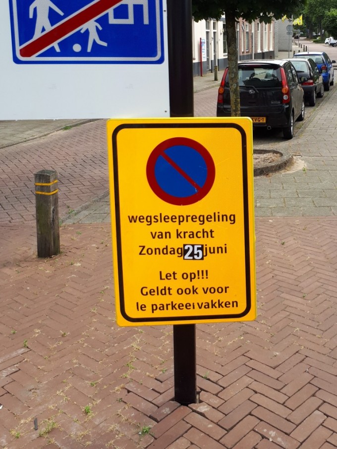 Parkeren zondag