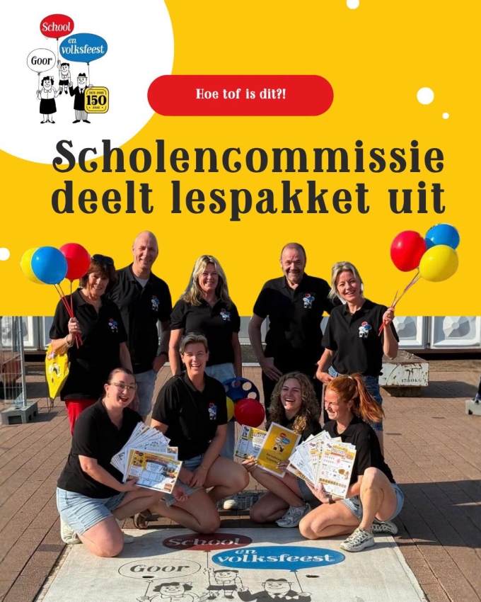 Schoolfeestpret begint al in de klas