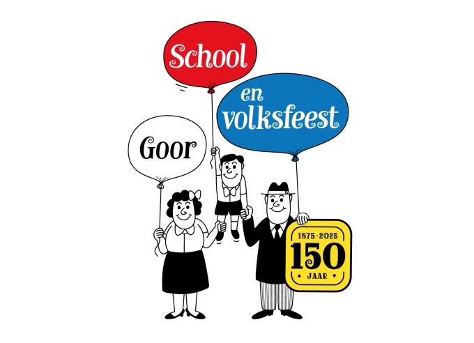 Spectaculaire onthulling thema 150 jaar Schoolfeest!