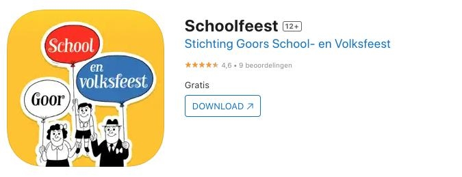 Stem op je favoriete optocht groep of wagen via de Schoolfeest App