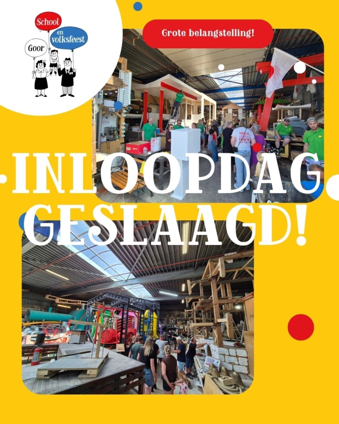 Veel belangstelling tijdens inloopdag Schoolfeestloodsen